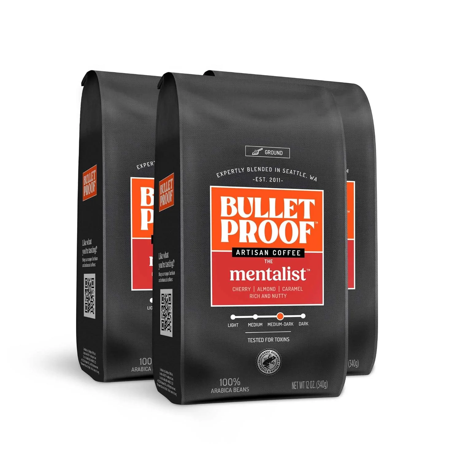 Detailed Bulletproof The Mentalist Medium-Dark Roast Ground Coffee Flexible