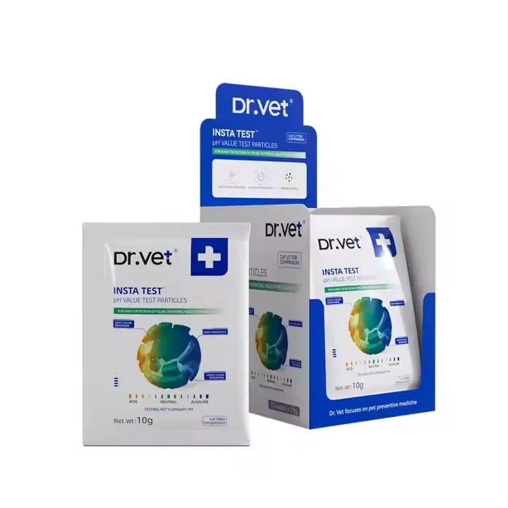 Minimalist DR. VET INSTA TEST pH Value Test Particles Secure