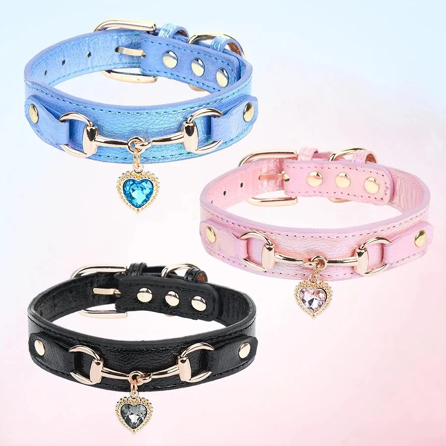 Luxury Cat Necklace Harness Set - Pet Collar with Leash for Kittens PuppiesCat Necklace Harness Set - Complete Pet Accessory Collection Artisan