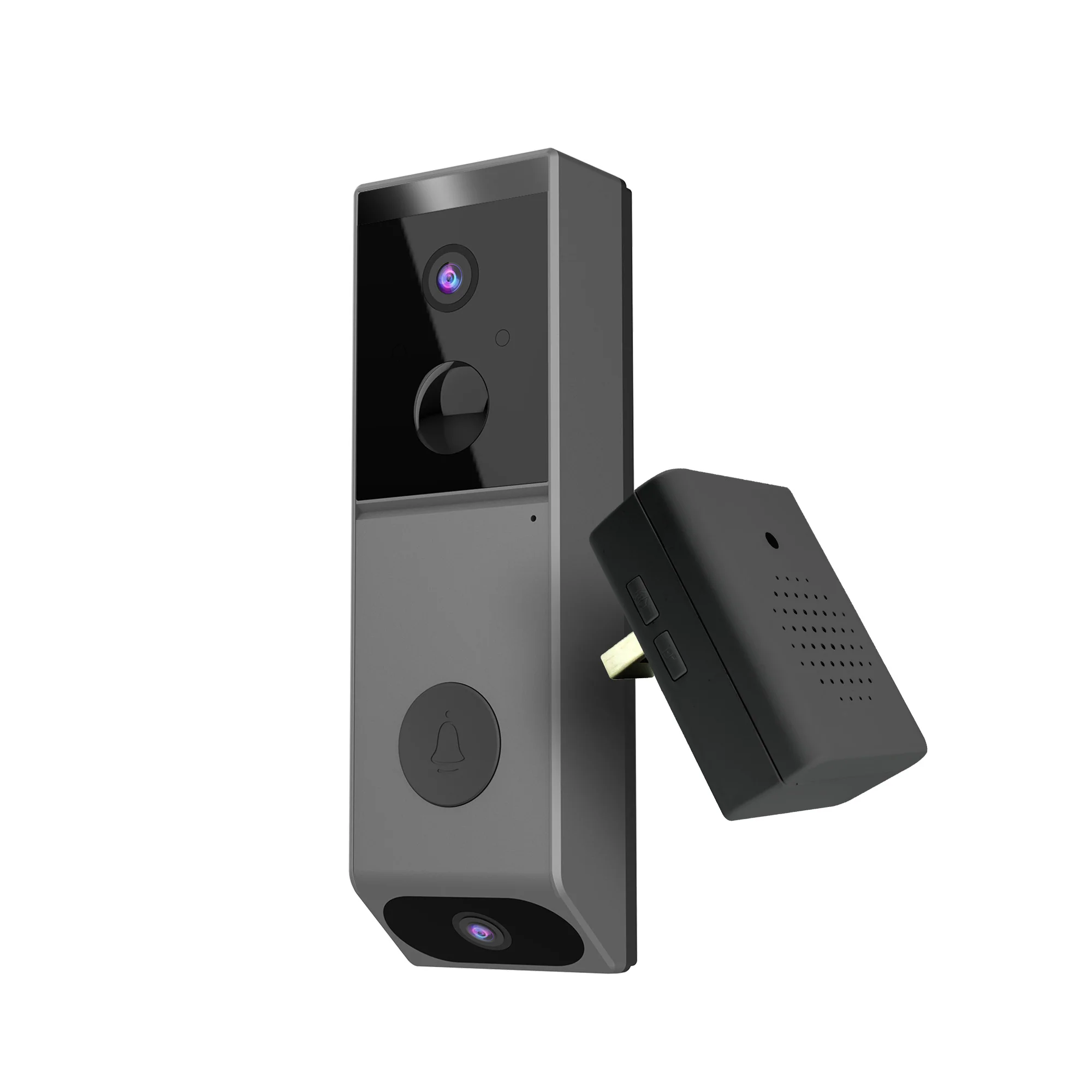Certified Walkabout DualView 3 Wireless Doorbell Camera With SmartDetect AI Analysis Plus Chime Extension Trusted