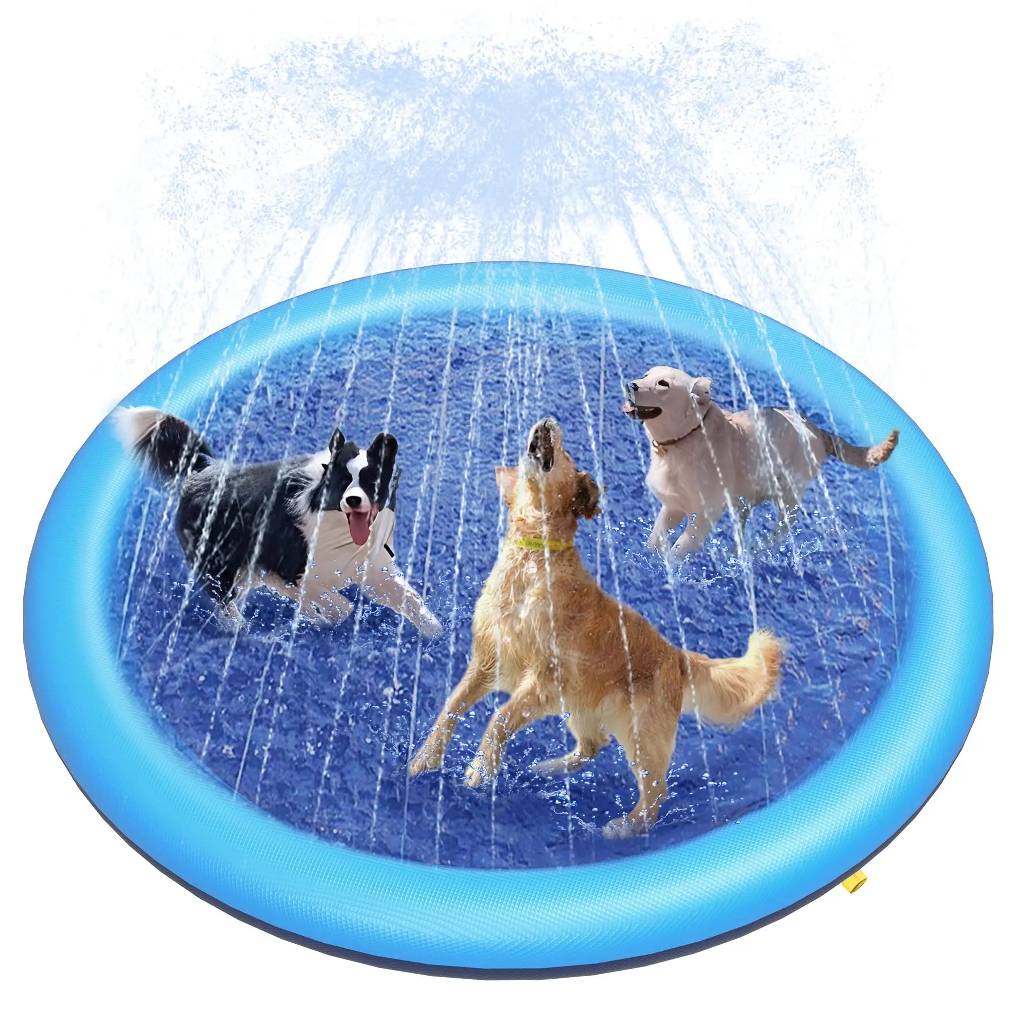 Fashionable Premium Dog Splash Pad Anti Slip Water Play Mat High-Grade