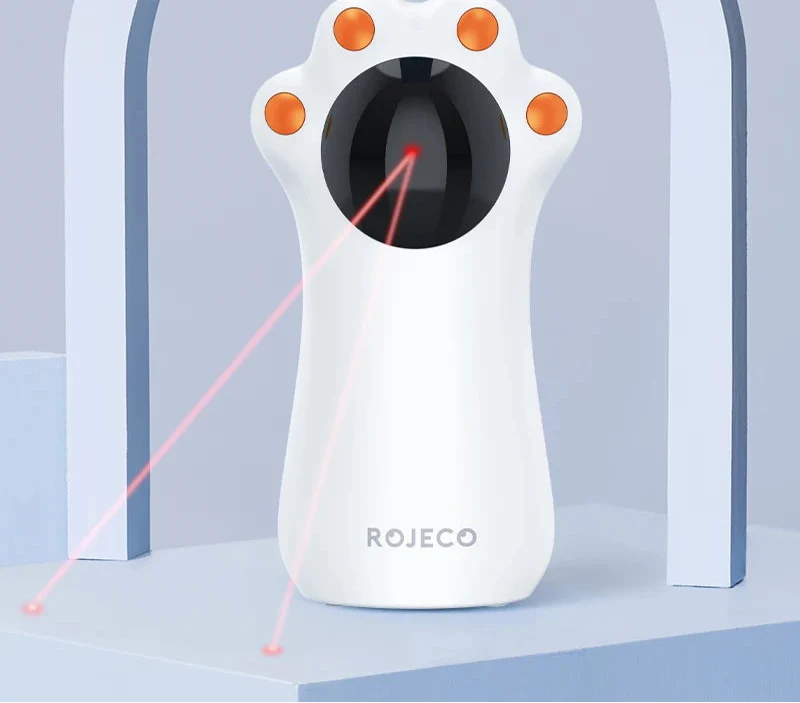 Elegant Automatic Interactive Cat Laser Toy - Motion Activated LED Pet Entertainment System Eco-Friendly