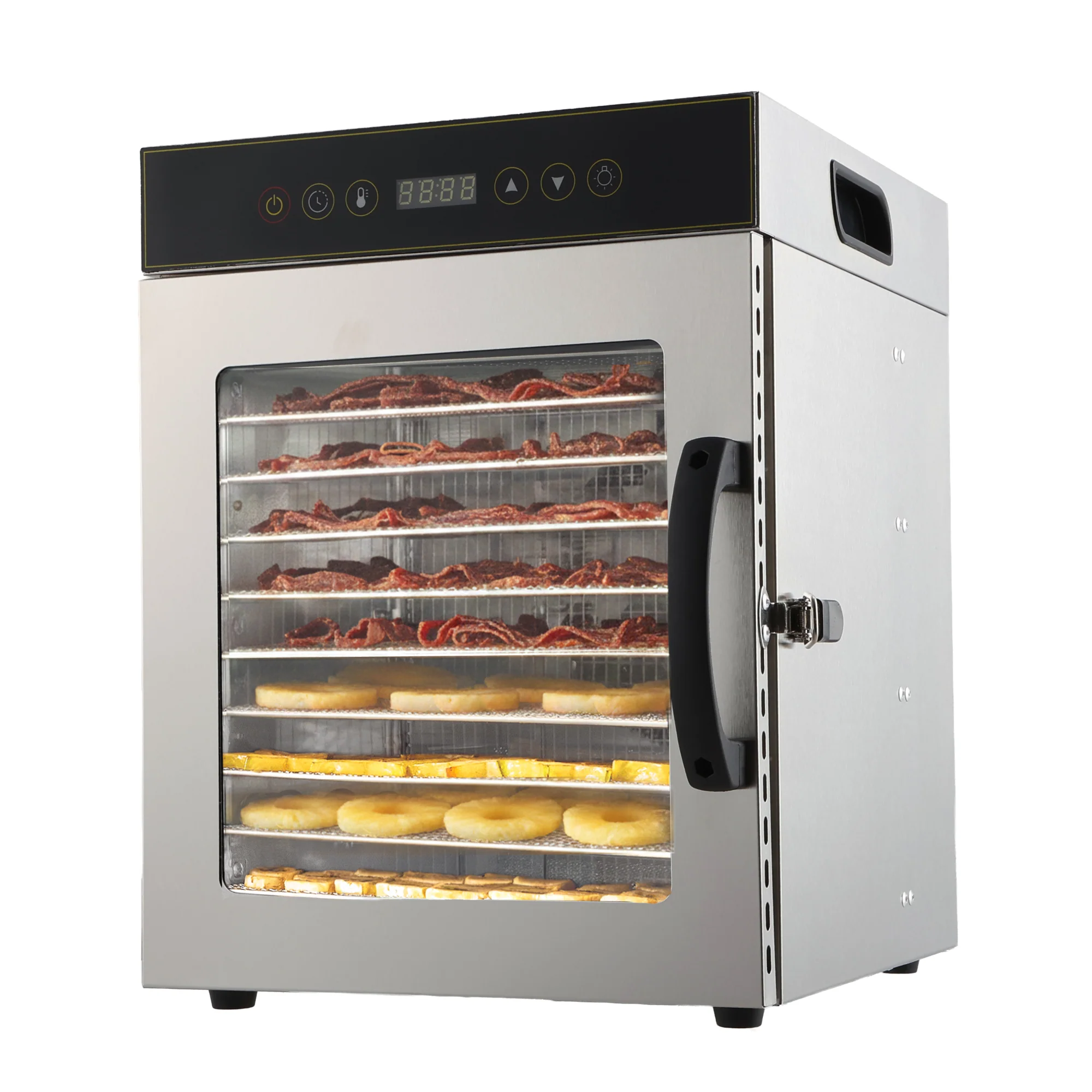 Solid PawsPik® 12-Tray Stainless Steel Dog Cat Treat Dehydrator Artisan