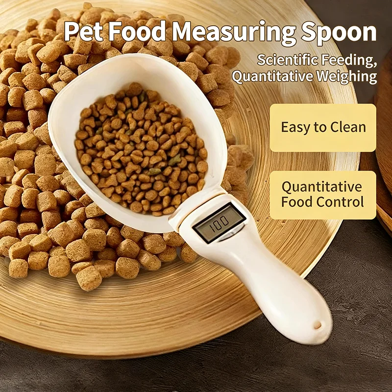 User-Friendly Premium Digital Pet Feeding Spoon Scale For Precise Weighing First-Class