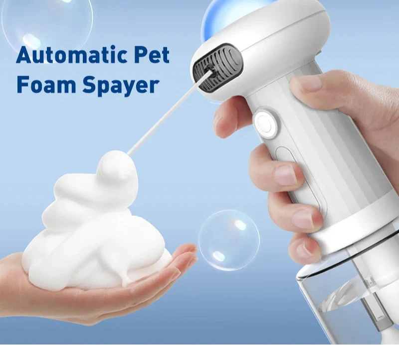Outstanding Automatic Pet Foam Machine - Wireless Waterproof Shampoo Dispenser for Dogs Cats High-End