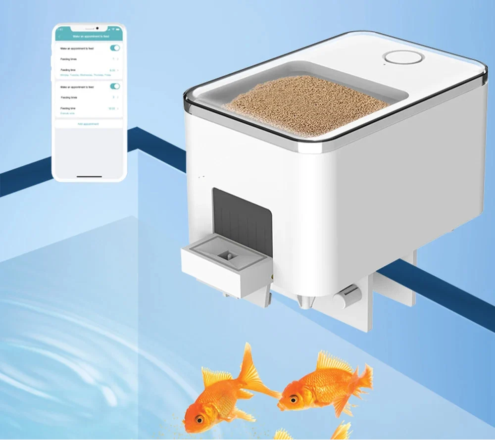 User-Friendly Automatic WiFi Fish Feeder with Smart Controls Elite