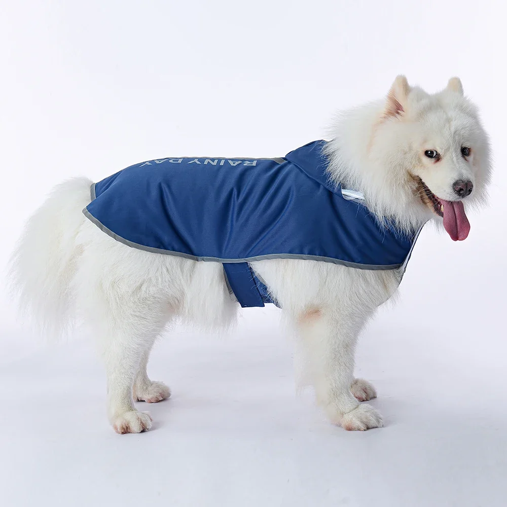 Contemporary Waterproof Coat For Large Dogs With Reflective Safety Trim High-Quality