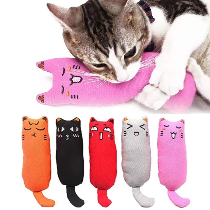 World-Class Catnip Plush Toy with Crinkle Sound - Dental Chew for Cats Kittens Elite