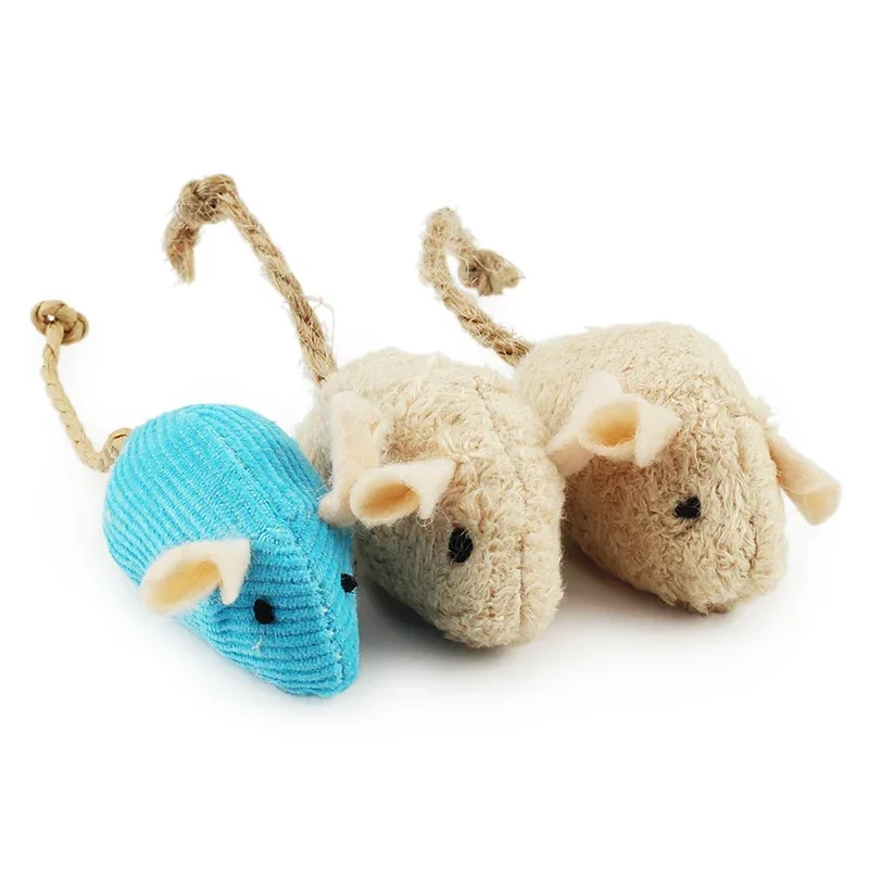 Pure Plush Catnip Mouse Toy for Cats Sophisticated
