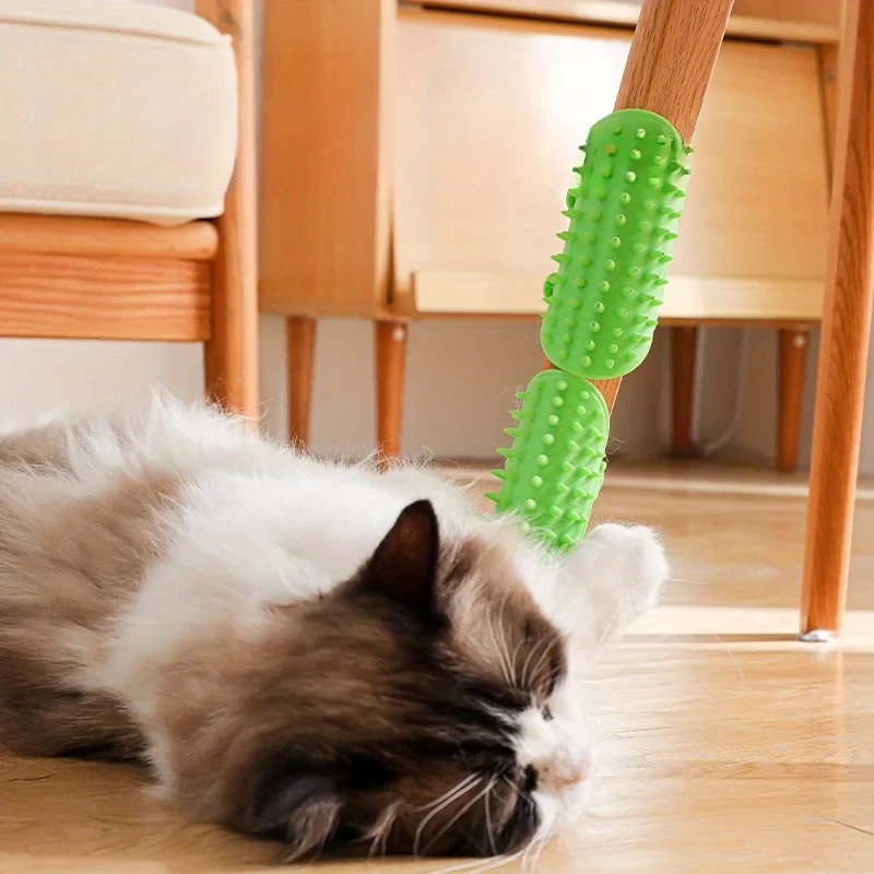 Responsible Cat Hair Removal Massage Comb Wall Corner Brush First-Class