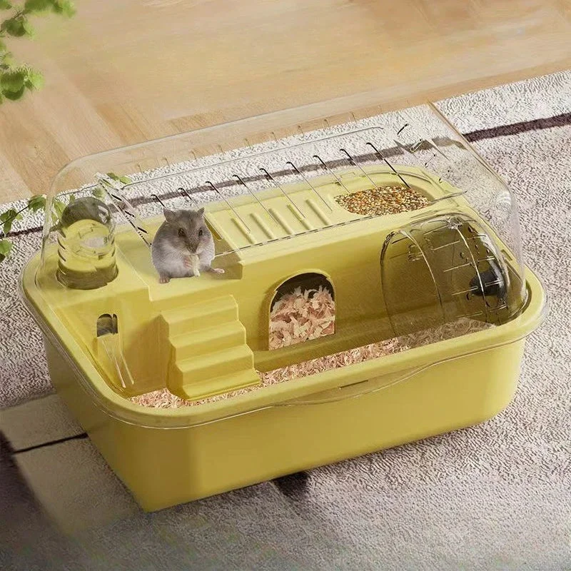 Traditional Large Hamster Cage with Acrylic Panels Effective