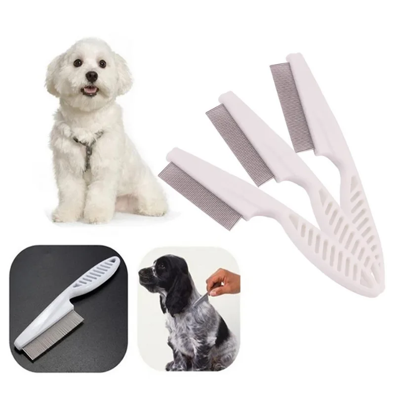 User-Friendly Stainless Steel Flea Comb for Pets Outstanding