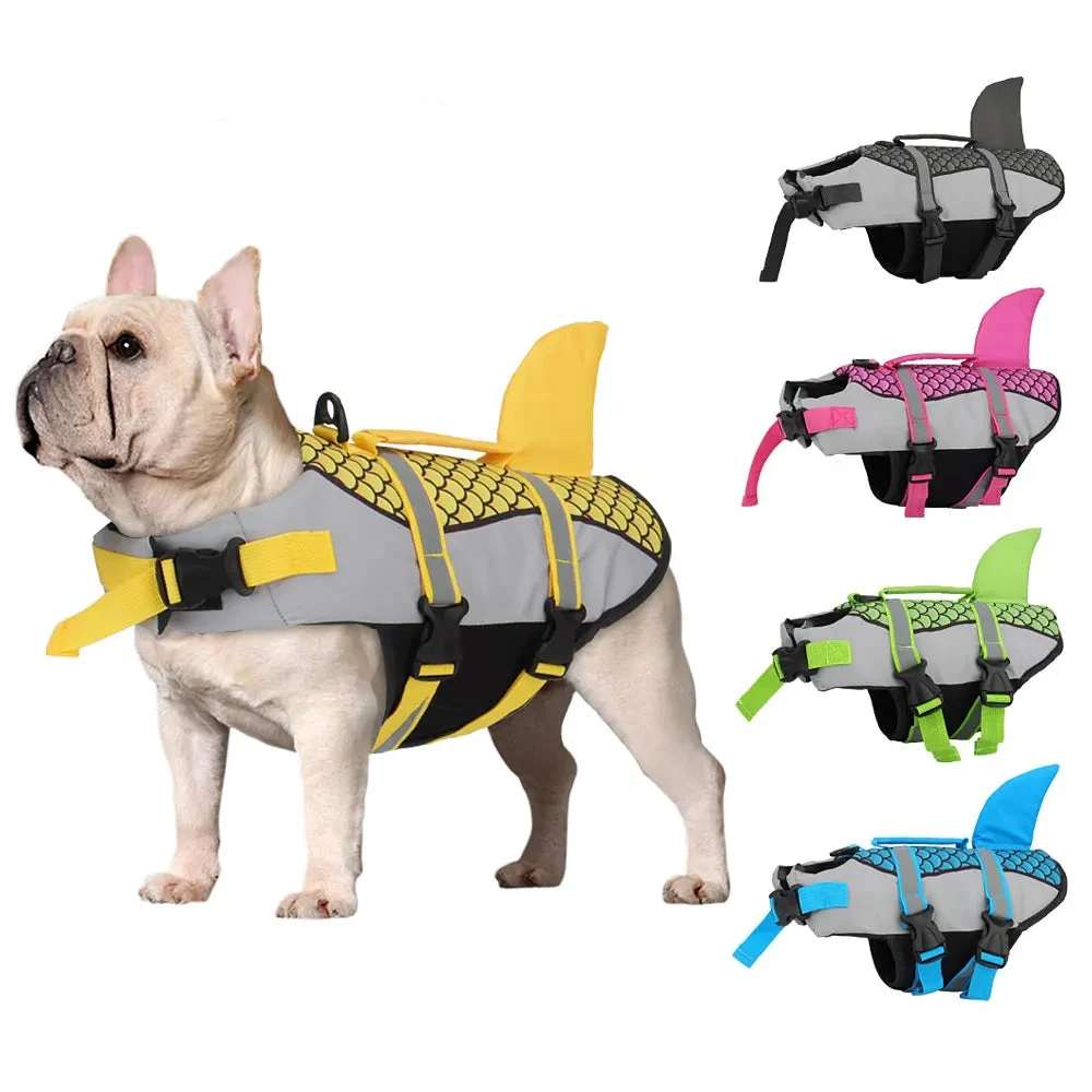 Efficient Shark Swim Vest Life Jacket for Dogs Modern