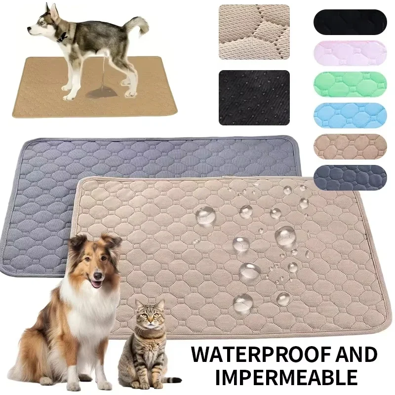 Traditional Washable Reusable Dog Pee Pad — Anti-Slip Puppy Training Mat for Home Car Specialty