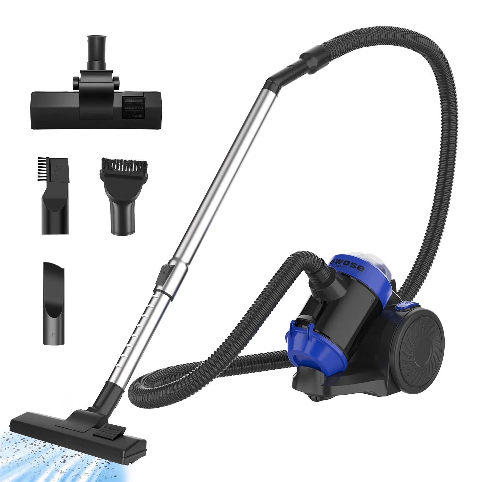 Fast Pet Hair Bagless Vacuum Cleaner with HEPA Filter 3-in-1 Brush Fine Crafted