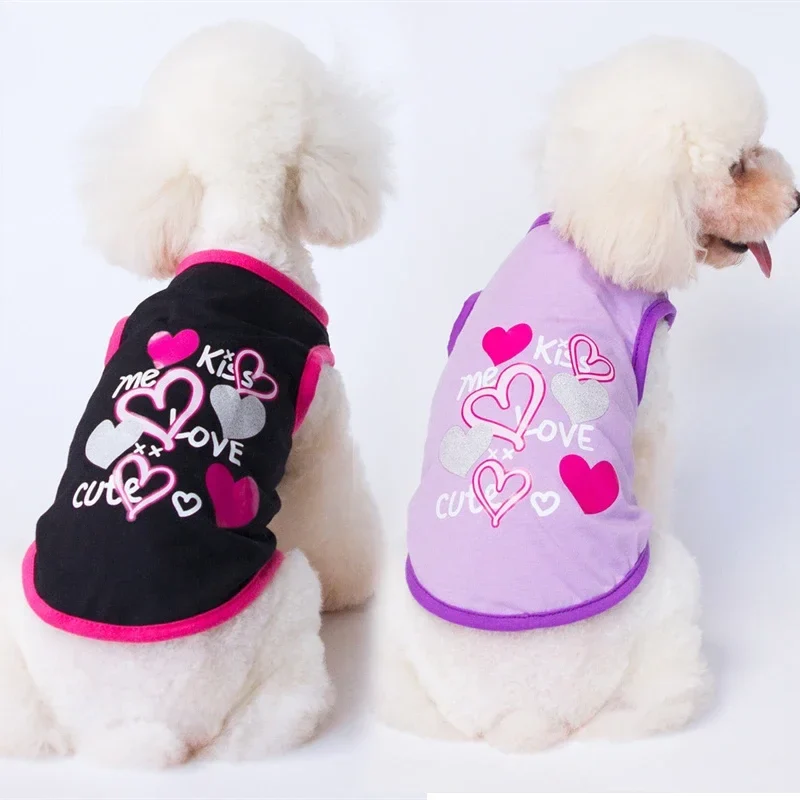 Exclusive Printed Sleeveless Vest for Cats Small Dogs Versatile