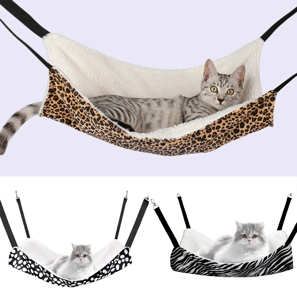 Smart Plush Hanging Hammock Bed for Cats Small Animals Efficient