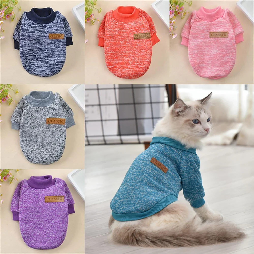 Carefully Designed Non-Hair-Sticking Pet Hoodie for Cats Small Dogs Lightweight