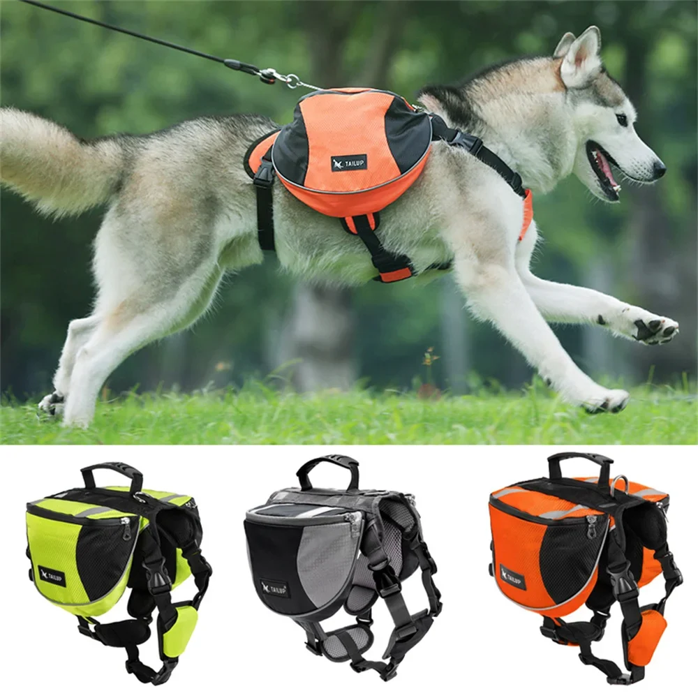 Specialty Reflective Dog Weight Training Harness Vest with Storage Pockets Clean
