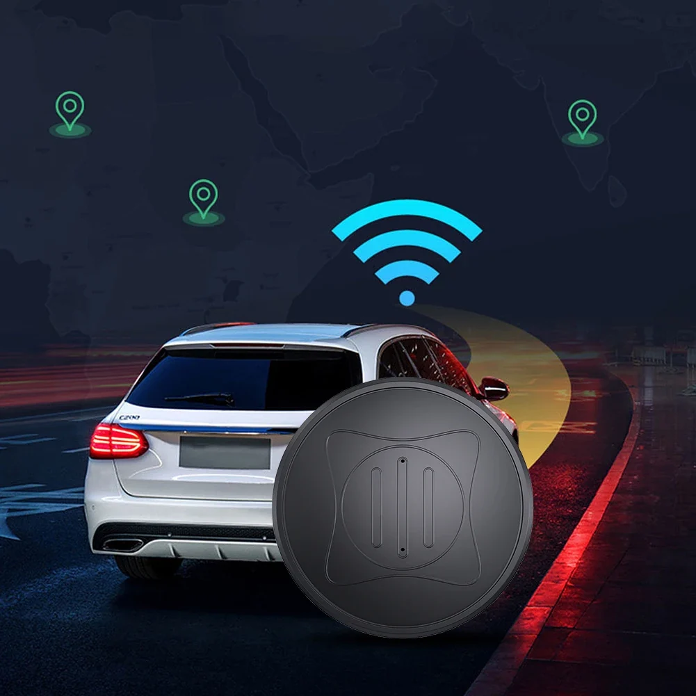 Crafted Mini GPS Tracker with Magnetic Mount Anti-Loss Locator for Pets Kids Valuables Responsible