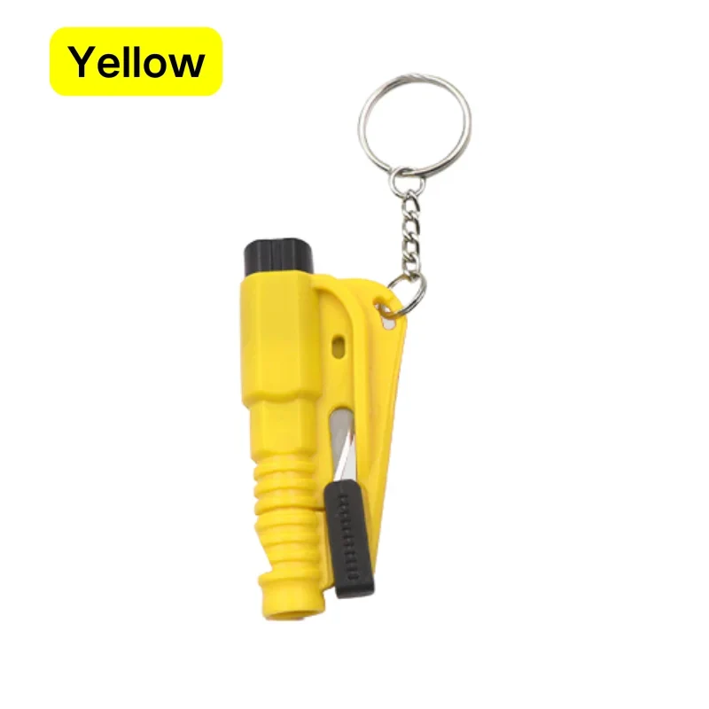 Versatile 3-in-1 Pet Car Safety Hammer — Glass Breaker Belt Cutter High-Grade