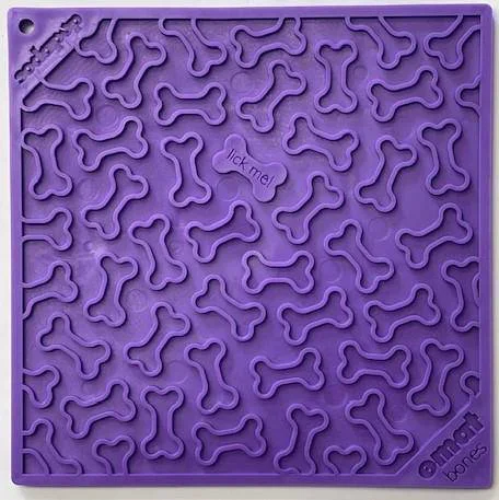 Functional Bones eMat - Enrichment Lick Mat for Dogs and Cats eMat Enrichment Toy for Anxiety Relief SodaPup Prestigious