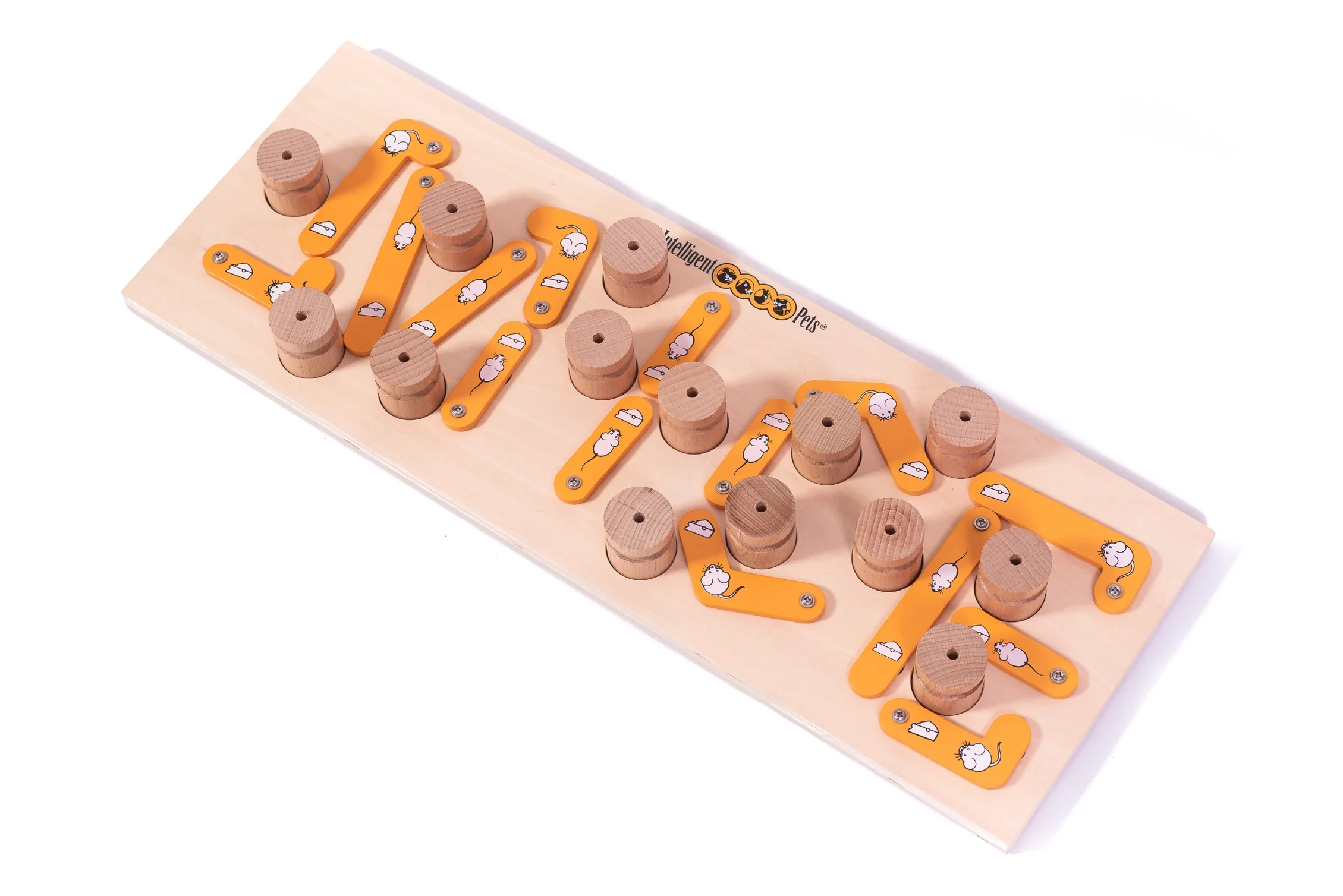 Relaxed MICE Wood Foraging Puzzle Toy Authentic