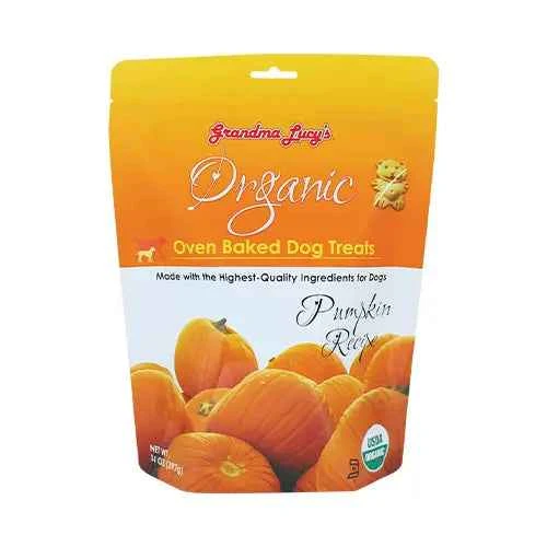 Sustainable Grandma Lucy's® Organic Oven Baked Pumpkin Dog Treats Smart