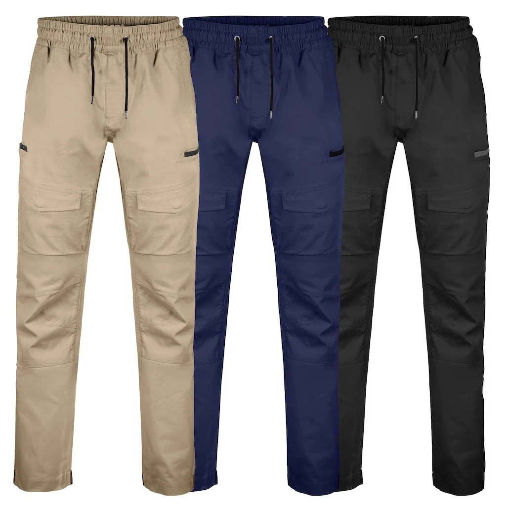 Comfortable BAD SAVIOUR™ ELASTIC WAIST WORK PANTS Innovative