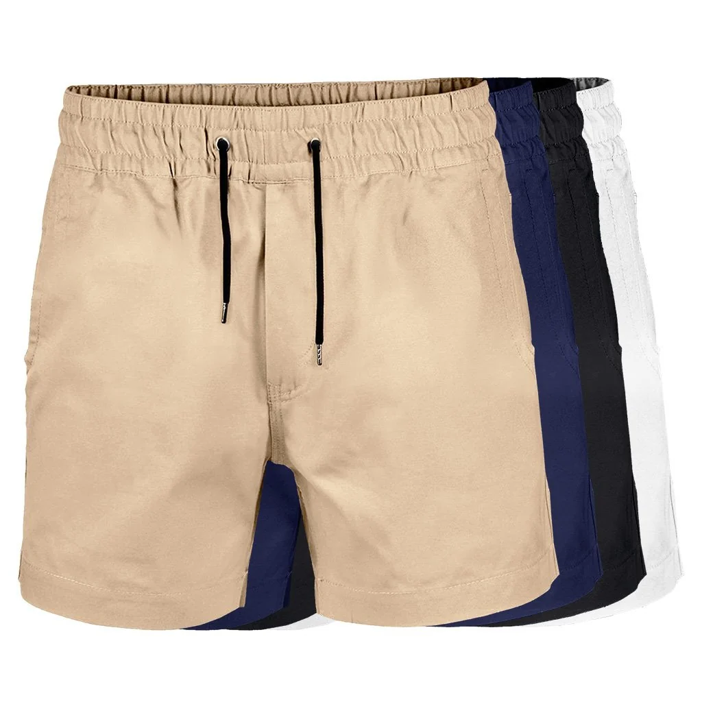 Unique BAD SAVIOUR™ ELASTIC WAIST WORK SHORT SHORTS Pure