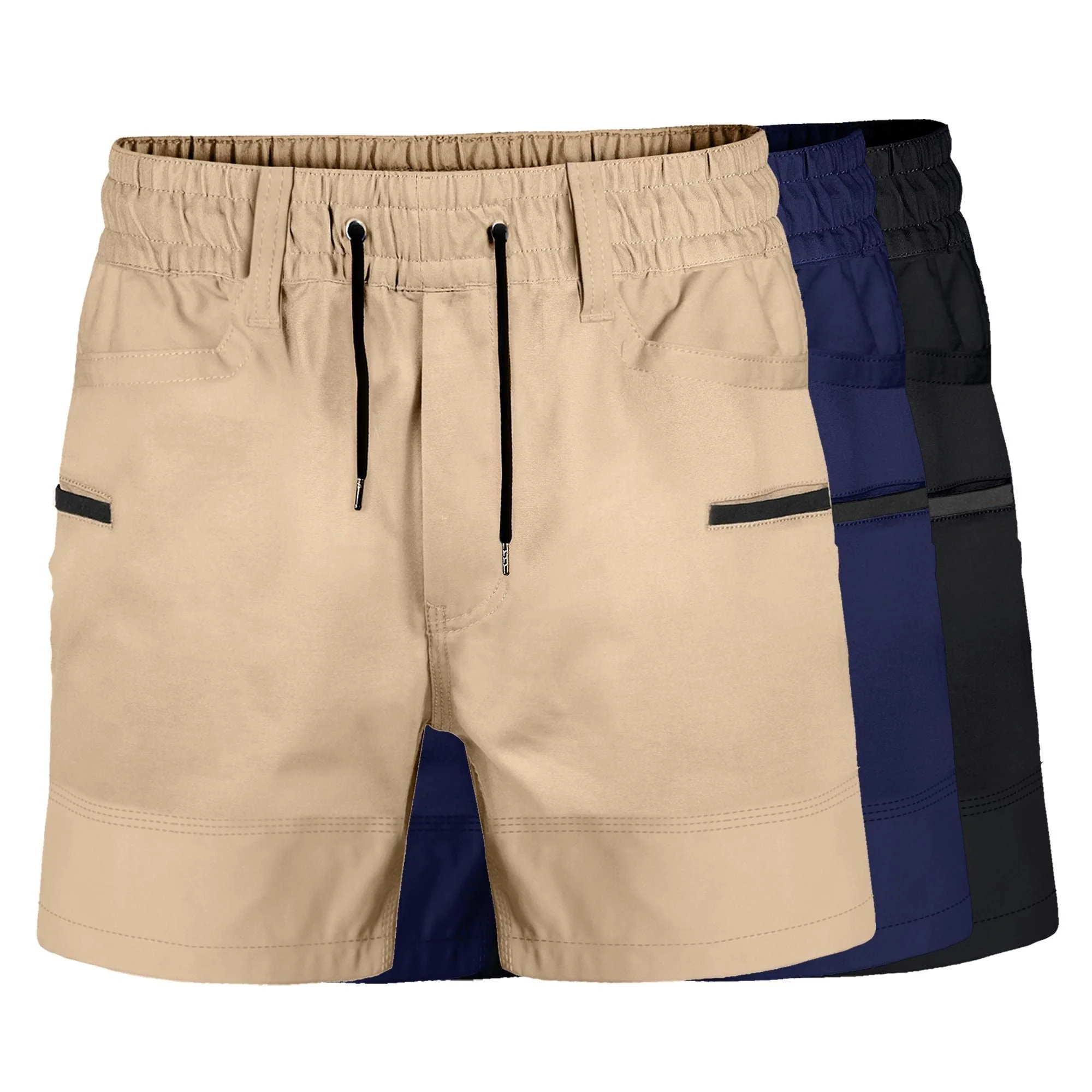Fashionable BAD SAVIOUR-PRO™ ELASTIC WAIST WORK SHORT SHORTS Exclusive