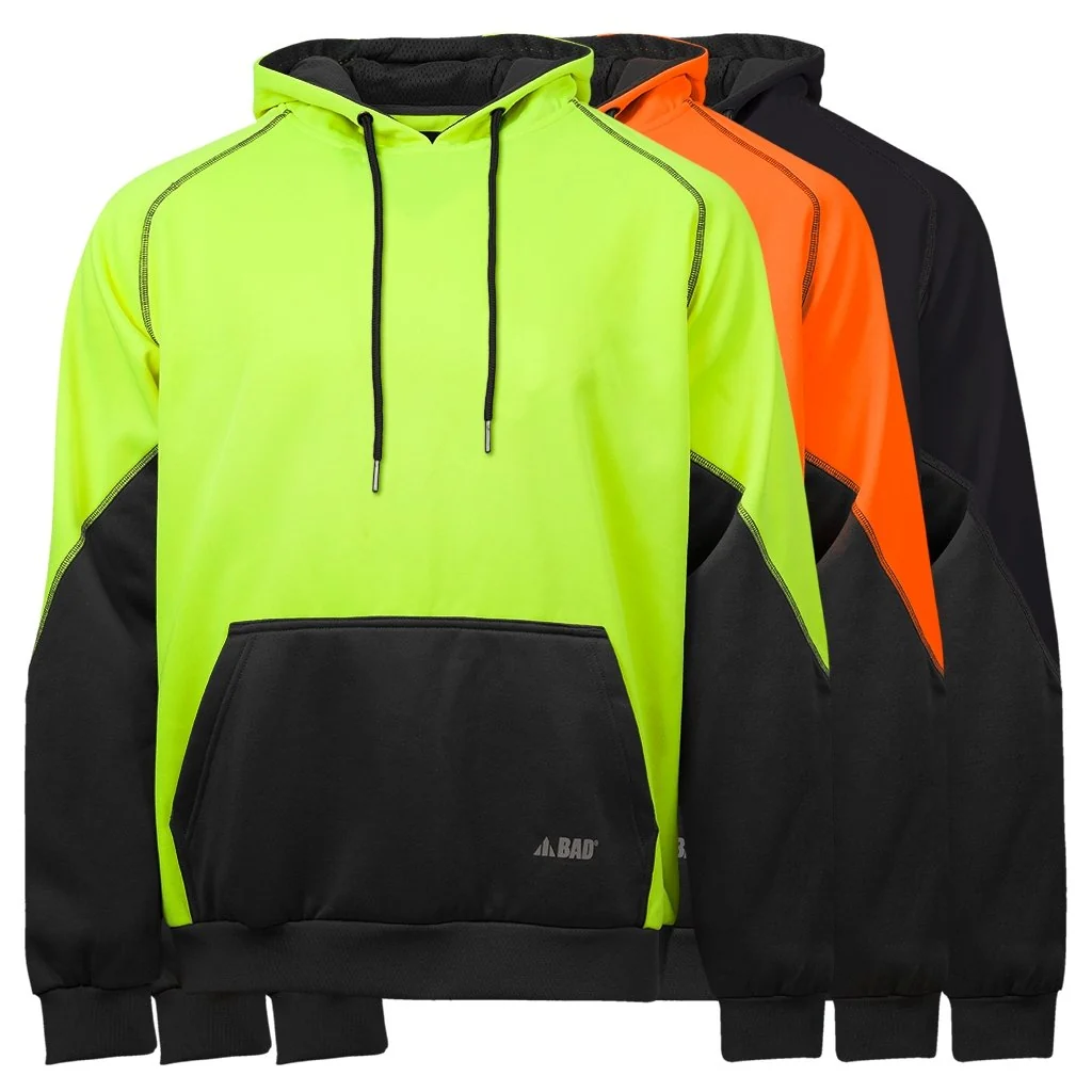 Sophisticated BAD ESSENTIAL™ HI-VIS FLEECE HOODIE Consistent