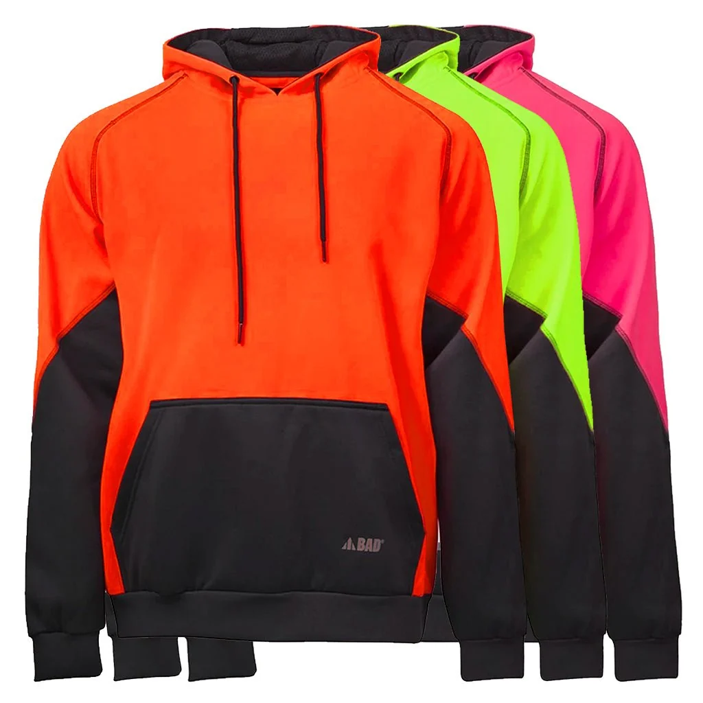 Clean BAD WOMENS ESSENTIAL™ HI-VIS FLEECE HOODIE Safe