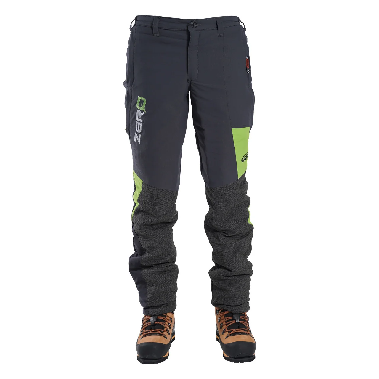 Crafted Clogger Zero Gen2 Light and Cool Men's Chainsaw Pants - Grey Green Professional