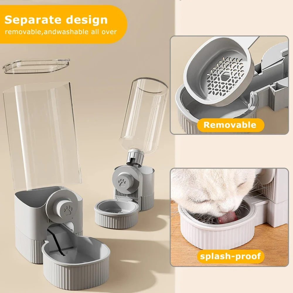 Consistent Hanging Water And Food Dispenser Stylish