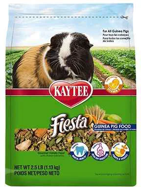 Clean Kaytee Fiesta Guinea Pig Food – A Gourmet Variety Mix Consistent