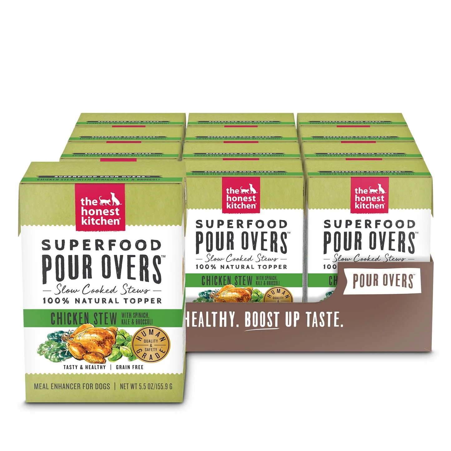 Exclusive THE HONEST KITCHEN SUPERFOOD POUR OVERS CHICKEN STEW Sophisticated