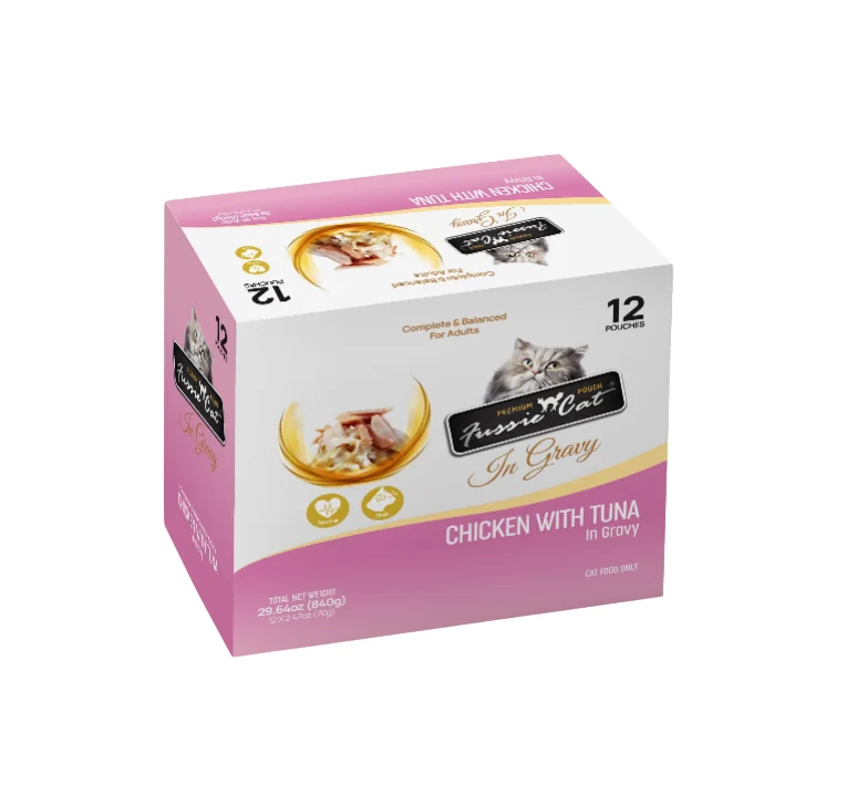 Elite cat Premium Chicken w Tuna in Gravy 2.47 Oz Pack of 12 Versatile
