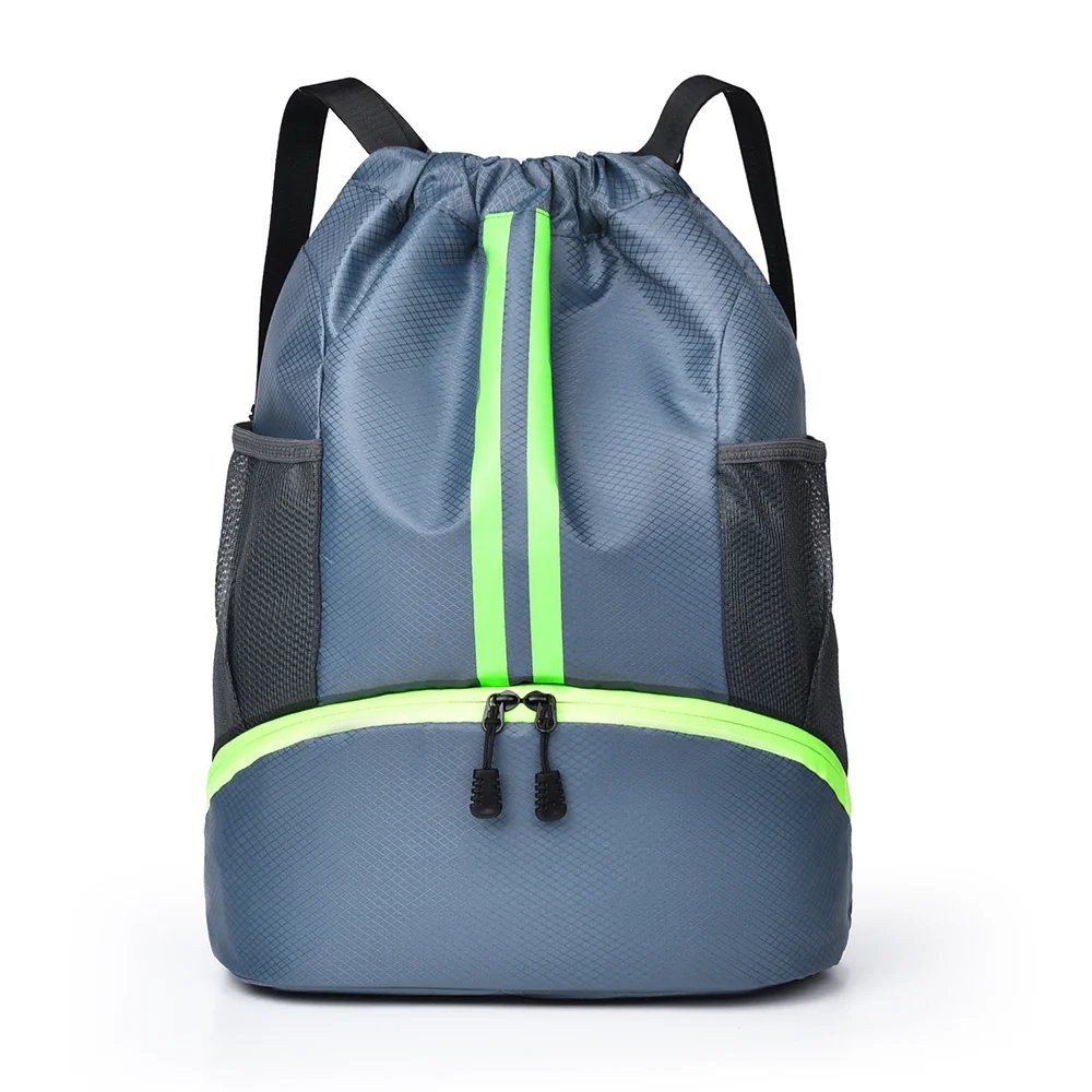 Premium Sports Yoga Fitness Backpack Large Capacity Drawstring Backpack For Outdoor Sports Basketball And Football Easy-to-Use