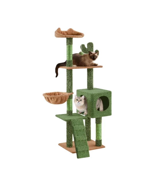 Versatile Cactus Cat Tree Practical