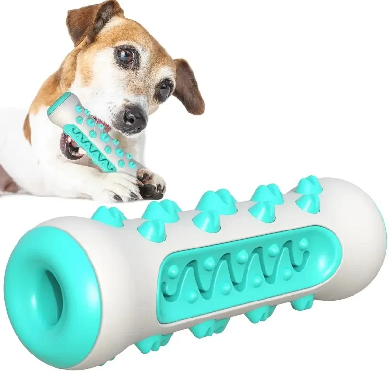 Trusted Dog Toy Teething Stick Chewable Teeth Cleaning Bones Dog Toothbrush TP Recyclable