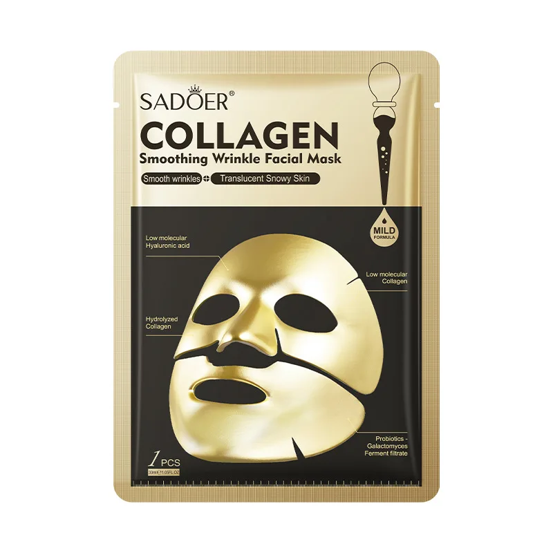 Responsible Gold Collagen Mask Moisturizing Mask Sheet Collagen Mask Skin Care Products Fast