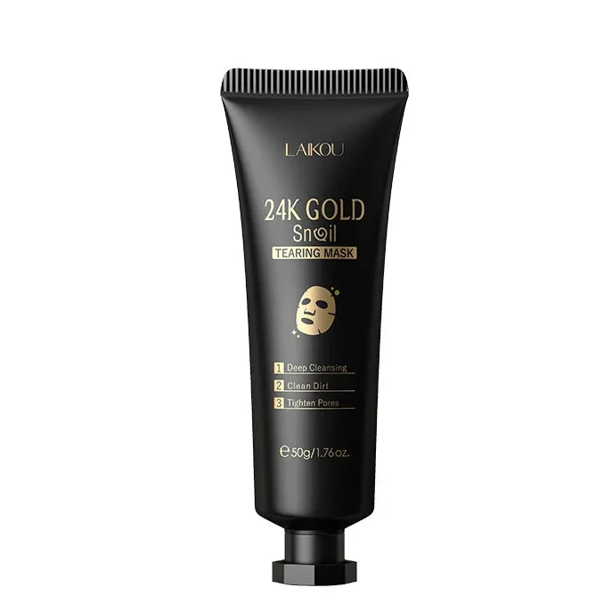 Consistent 24K Gold Sakura Peeling Face Mask Facial Tear Off Mask Skin Care Products Long-Lasting