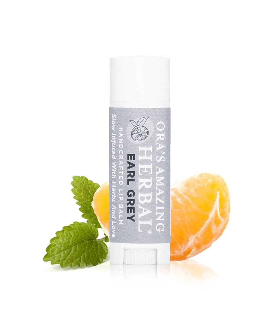Comfortable Natural Lip Balm Herbal Infused Earl Grey Trendy