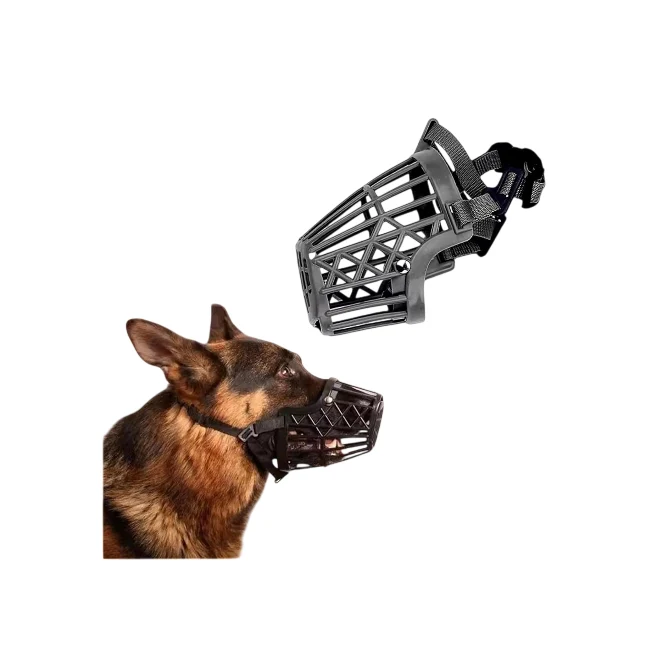 Advanced Dog Muzzles Anti Biting Adjustable Plastic Breathable Basket Muzzle Di Specialty