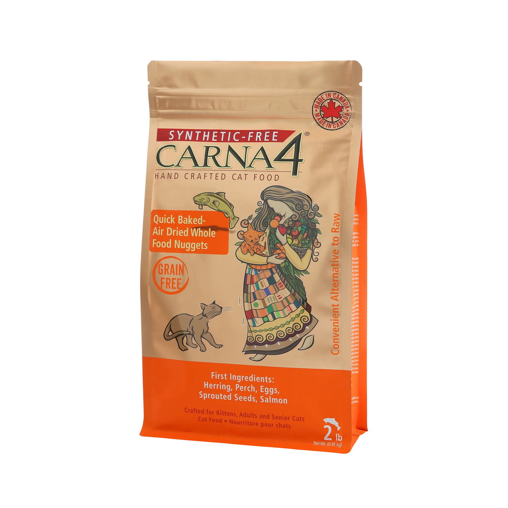Versatile Carna4 Herring Recipe Dry Cat Food Specialty
