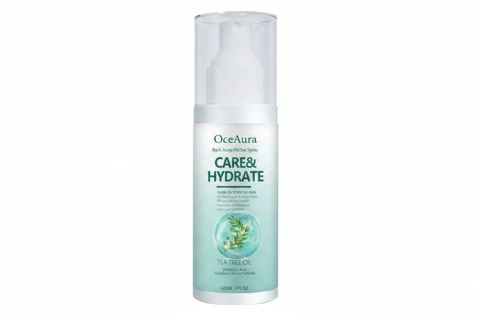 Enhanced Herbal Acne Remover Spray Back Shoulder Pimple Treatment Blackhead Anti Mites Oil Control Repair Smooth Skin Care Beauty Health Professional