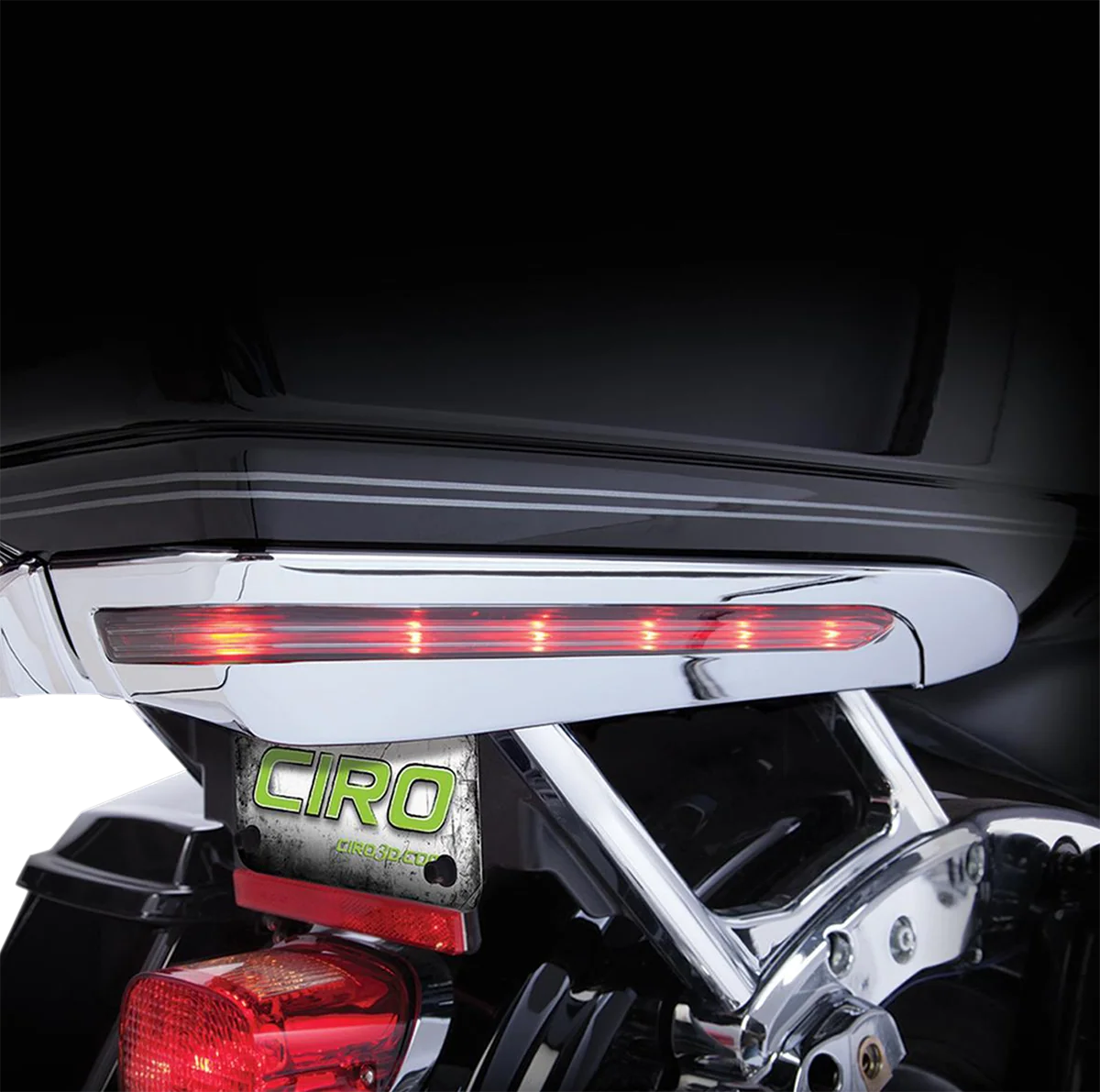 Carefully Designed Ciro Light Accents - Tour-Pak - Chrome 40006 Sustainable