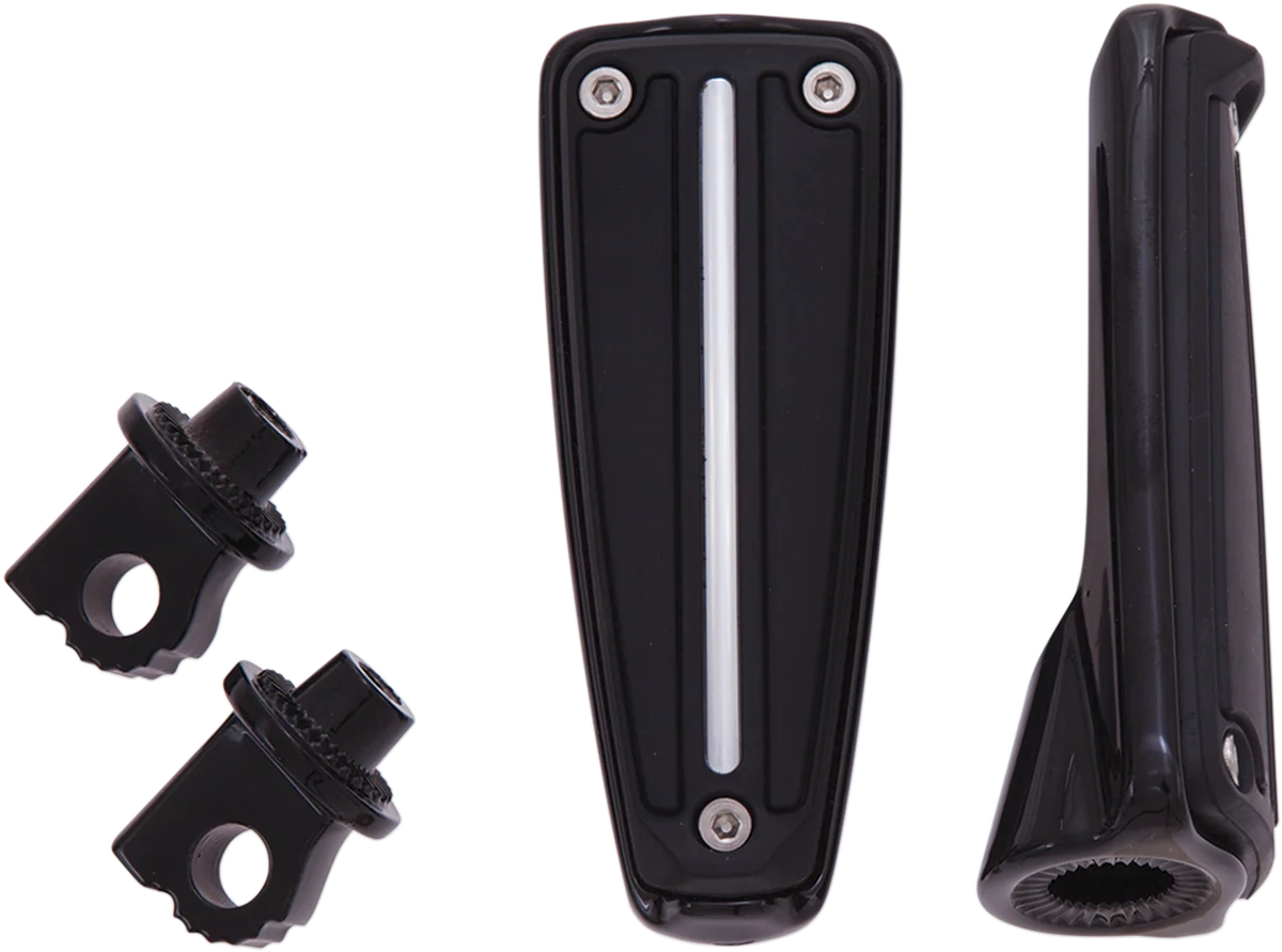 Excellent Ciro Footpeg w Mount - Black 61022 Natural