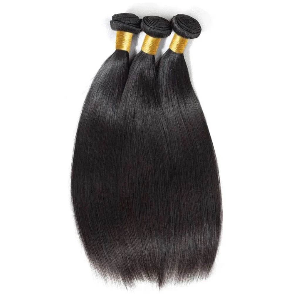 Specialty OKVOKV Straight Bundles Human Hair 12A Human Hair 3 Bundles Straight Hair Brazilian Hair Human Hair Bundles Virgin Human Hair Bundles Remy Human Hair Bundles 20 22 24 Inch Human Hair Extensions Carefully Designed